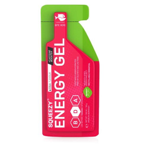 SQUEEZY Energy Gel 33 g - Cola + Koffein